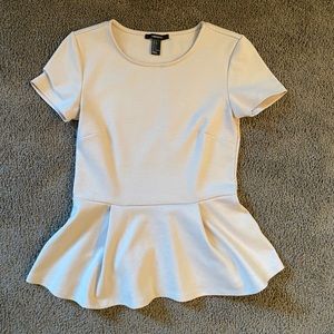 Peplum top